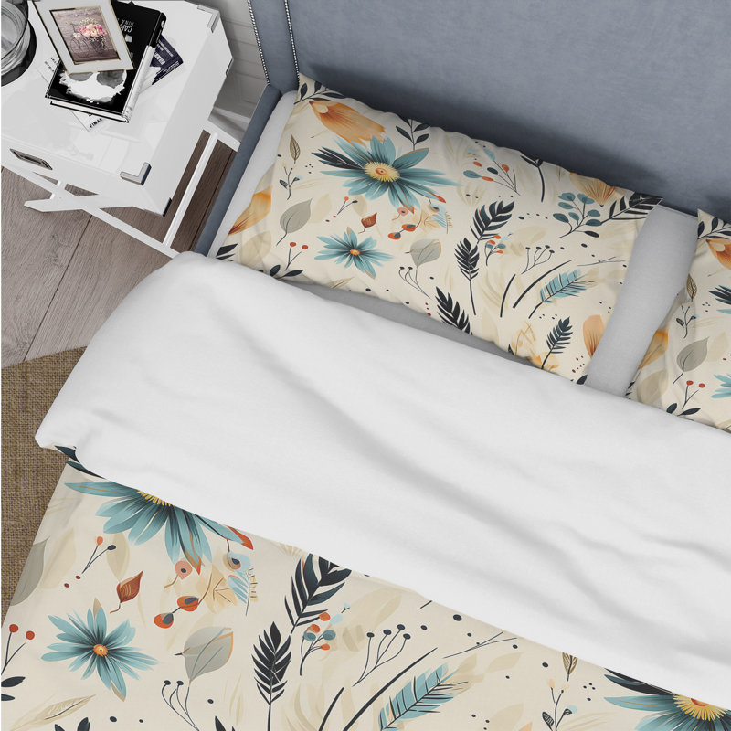 Ensemble de housse de couette Tribal Oasis Boho Pattern - Boho, Housse de couette pour grand lit et 2 taies décor