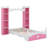 Oaklee Standard Bed with Shelves-1145890478