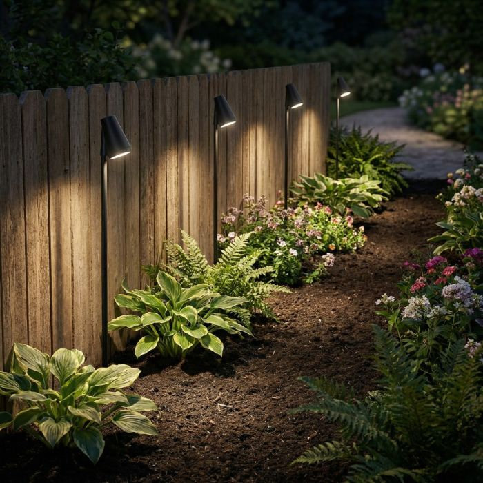 Matte Black Aluminium Pathway Light