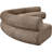 Bale 183" Chenille Fabric Upholstered 4 Pc. Modular Sectional
