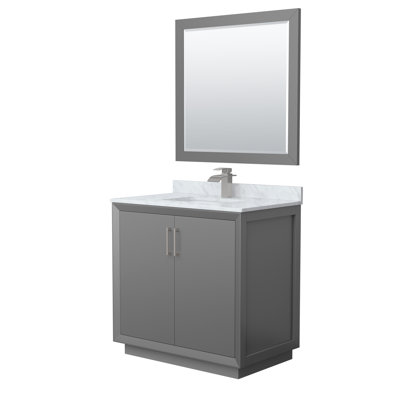 Ensemble de meuble-lavabo simple 36 po avec miroir Stara