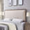 Tête de lit tapissier Wingback