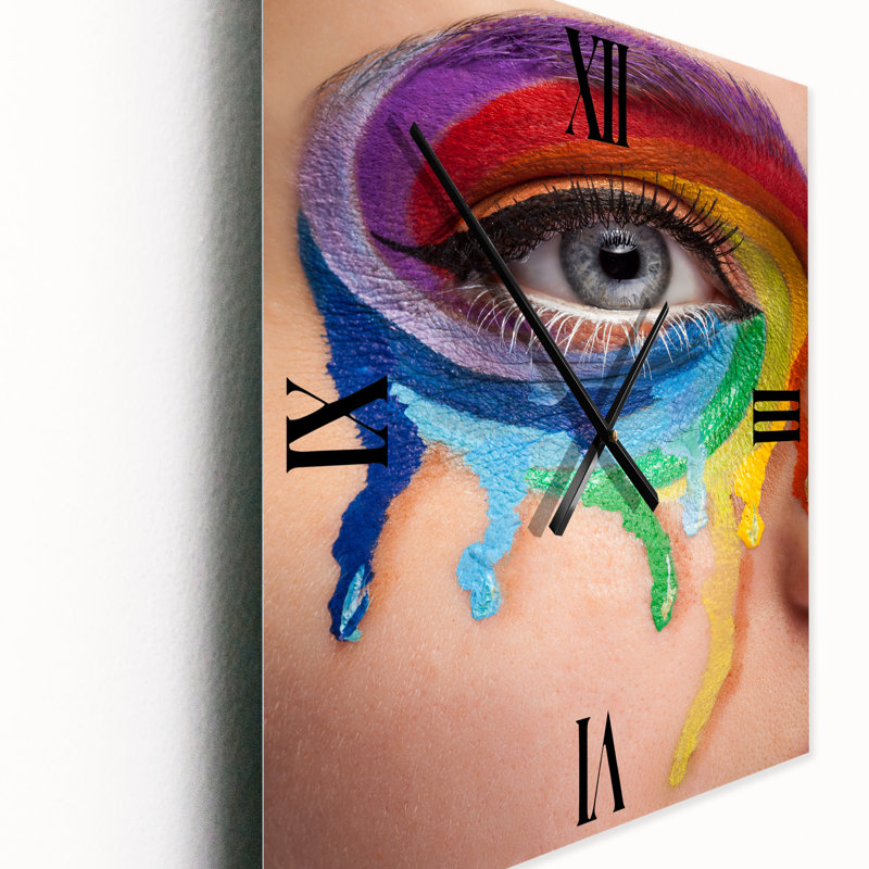 Gros plan sur une horloge murale, Très grand