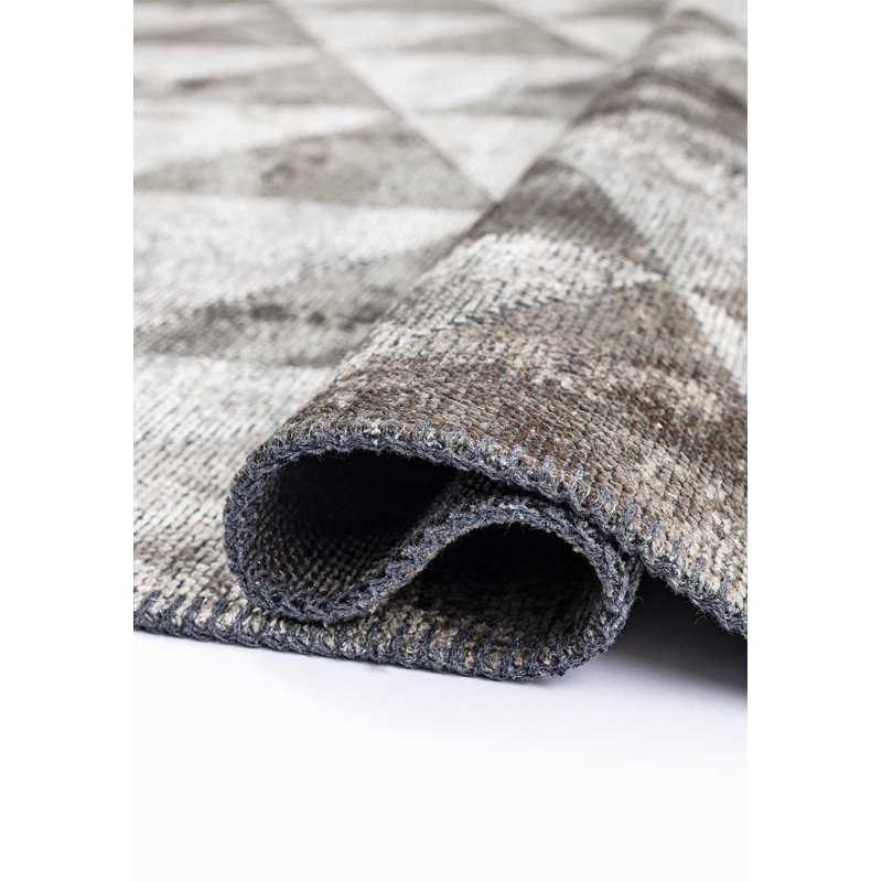 Rapture Geometric Shapes Area Rug, Rectangle 6'7" x 8'3"