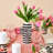 Courtly Check Bow Vase