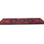 Tapis unique tribal rouge 4 x 10 One-of-a-Kind