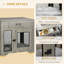 Furniture Style Crate with 2 Doors