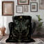 Celestial Moth Serenity - couverture en sherpa de qualité supérieure 1 pièce - reproduction d'art luxueuse-97400324