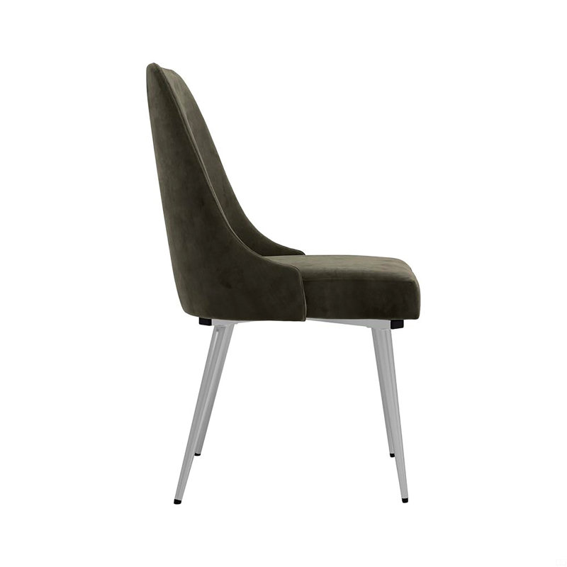 Chaise d'appoint rembourrée (ensemble de 2)
