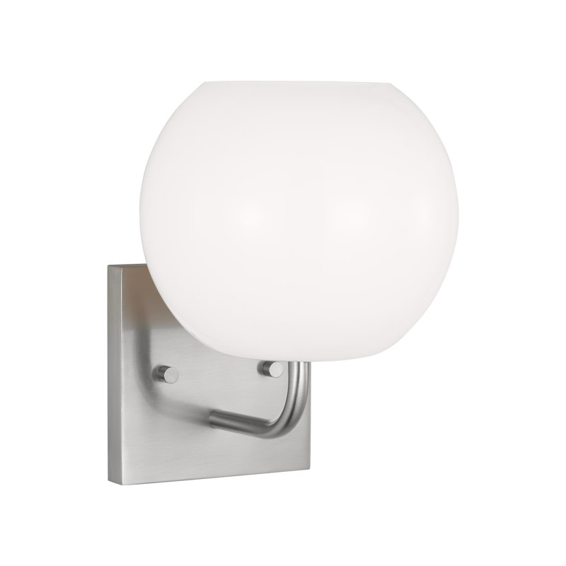 Éclairage pour meuble-lavabo Jorund, Acier brossé, Non