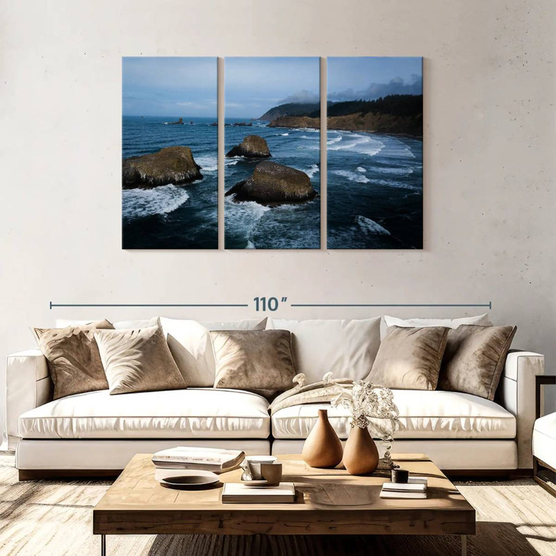 Gillard Oregon Coast, 48" H x 74" W