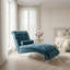 Chaise longue rembourrée en velours Jakolbi Elegant-1270404914