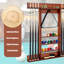 Tardun Rebrilliant Wood Pool Cue Rack
