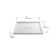 Archer 48" x 48" Single Threshold Center Drain Shower Base with Removable Cover