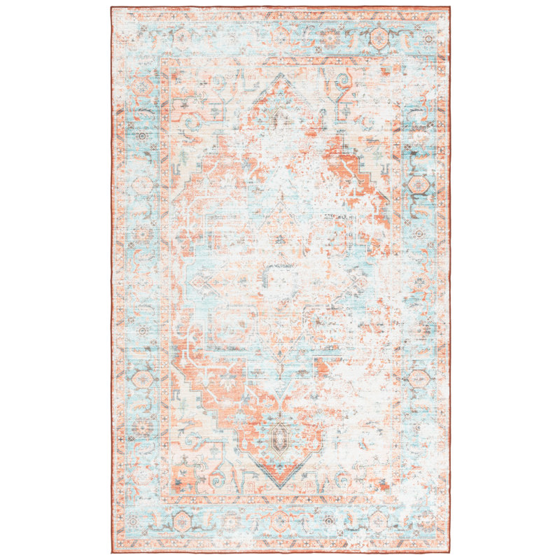 Pembleton Machine Washable Performance Oriental Rug, Rectangle 3' x 5'