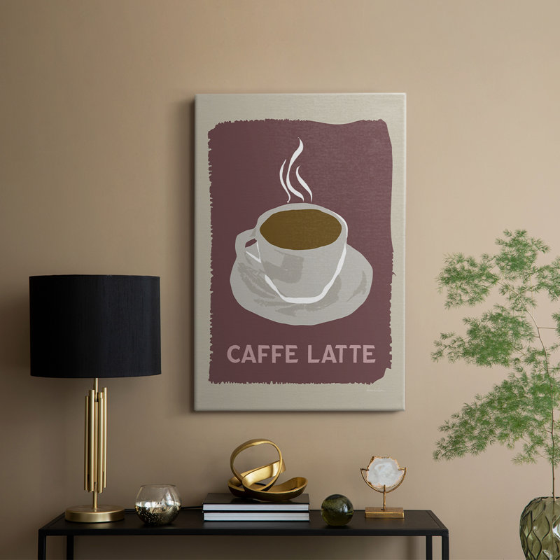 Café moderne - Cavas enveloppés de galerie, H 18 po x l 12 po