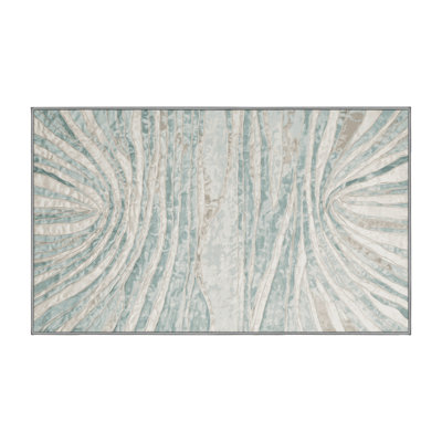 Tapis gris lavable à la machine