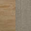 Chaises d'appoint rembourrées Barley pour salle à manger, ergonomiques, en bois d'hévéa, assise en mousse, 2 chaises, confort optimal, structure en bois d'hévéa