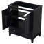 Meuble-lavabo 30 po sans lavabo, base seulement, armoire de salle de bain multifonctionnelle avec portes et tiroir-104289067