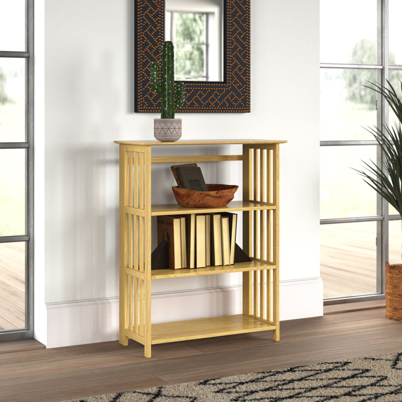 Bibliothèque standard en bois massif H 42 "x l 26" Vedaant