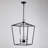 Diran 4-Light Square Lantern Pendant Light-510372373