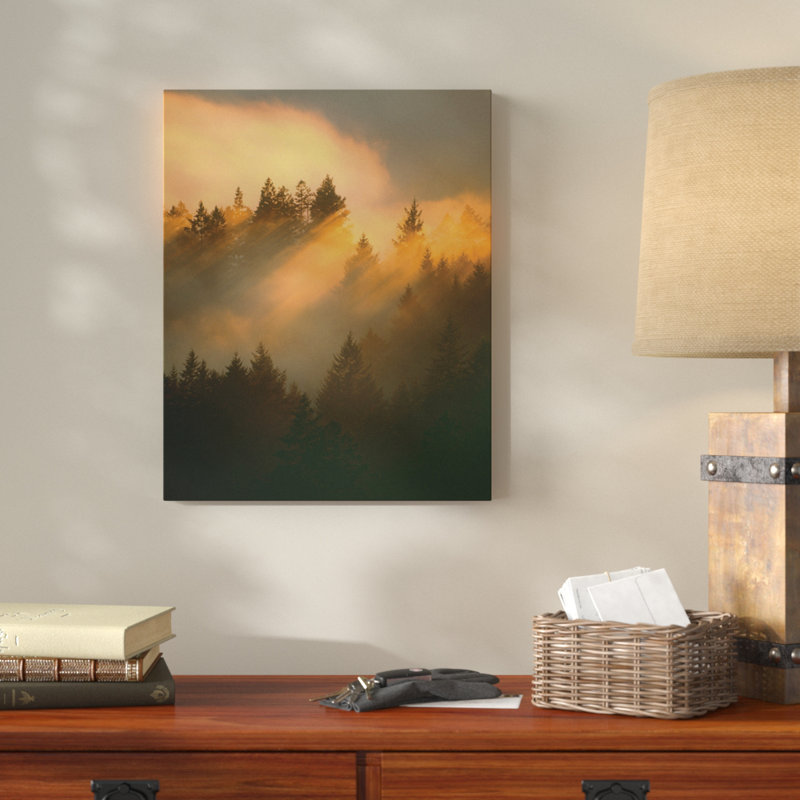 «Morning Amber», reproduction de photo sur toile tendue, H 48 po x l 36 po x P 1,5 po