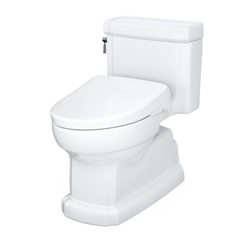 Guinevere 1.28 GPF Floor Mounted Bidet Toilet (Seat Included)