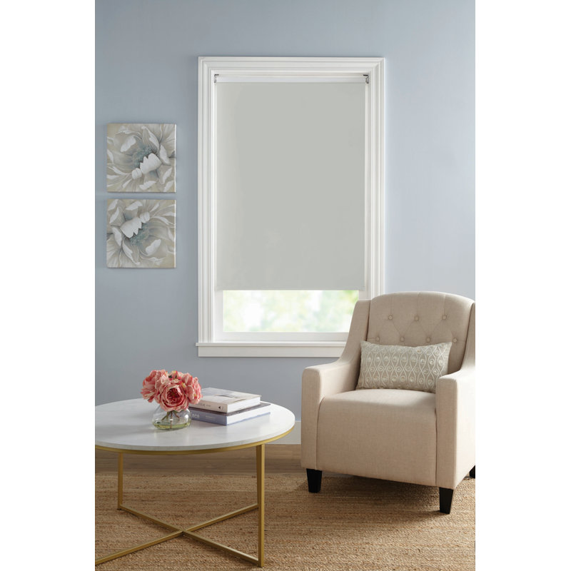 Blackout Roller Shade, Taupe, 48"