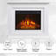 FLAMEKO Savannah Freestanding Electric Fireplace Suite, 2kW Heater, Remote-242348712-242348716