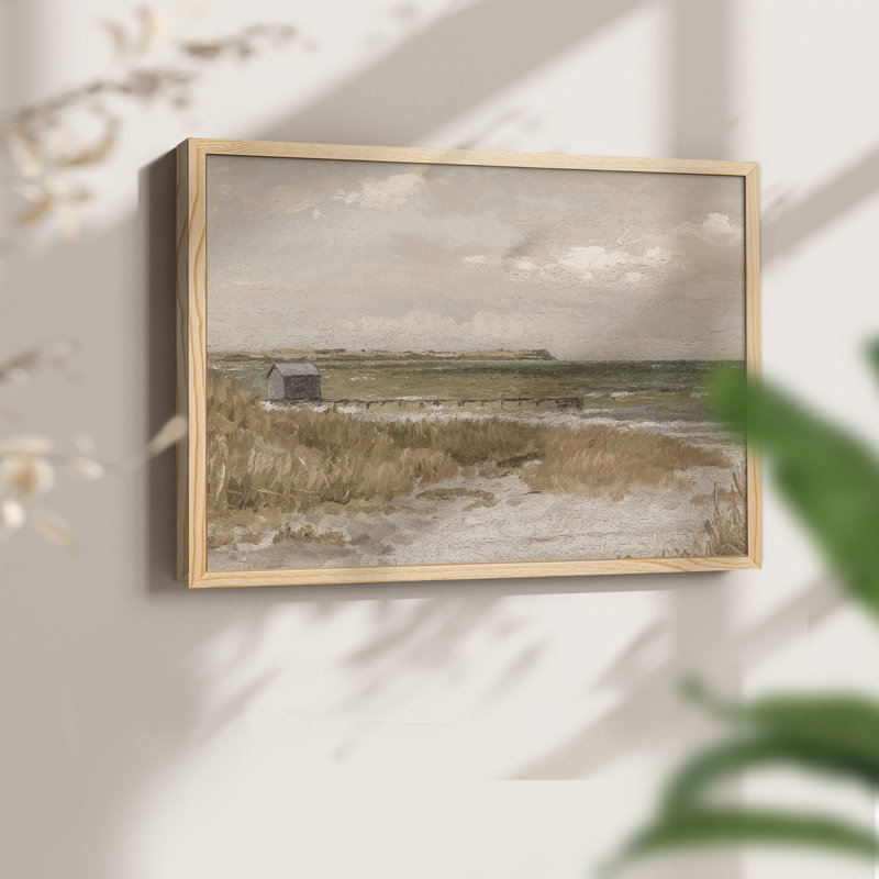 Vintage Nauticals-LIX - impression encadrée - réarmable, H 11 po x l 14 po, Naturel