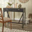 Bureau en bois massif avec rehausse Brileigh-18643208