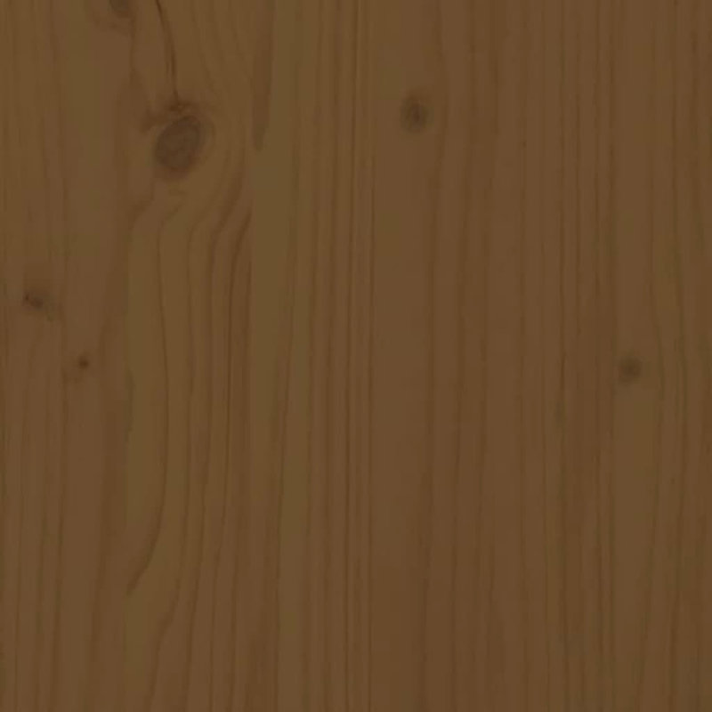 Pallet Bed Solid Wood, natural, European Single (90 x 200 cm)
