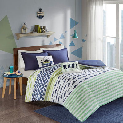 Ensemble d'édredon en coton Elsinore Shark