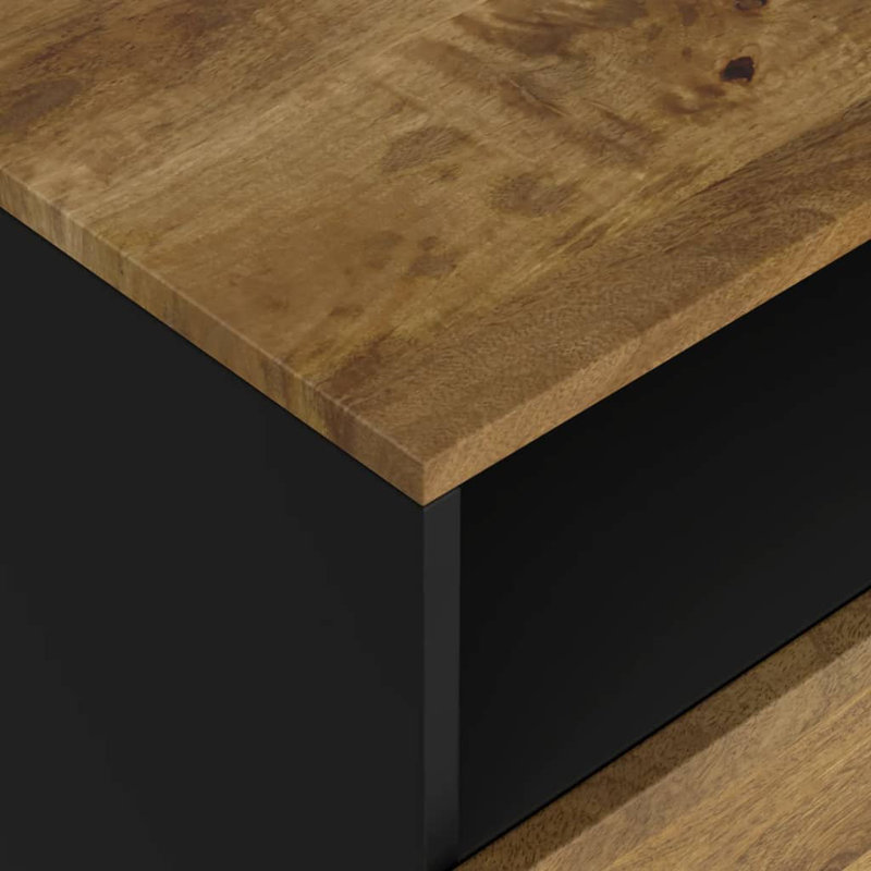 50cm W Solid Wood Bedside Table