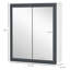 Armoire de salle de bain avec miroir et tablettes réglables, 27 po x 30 po, blanc. Miroirs à double porte. Fixation murale pour une utilisation efficace de l'espace. Fabrication. Miroir pour pharmacie l 27,25 po x P 6,75 po x H 29,75 po
