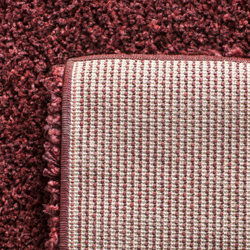 Delane Area Rug, Rectangle 5'3" x 7'6", Maroon