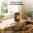 1500W Portable Electric Space Heater - Safe Quiet Operation With Thermostat, Overheat And Tip-Over Protection For Indoor Warmth
