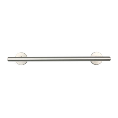 Porte-serviettes de salle de bain mural Seachrome 18 pouces pour salle de bain, cuisine, salle de bain, nickel brossé satiné