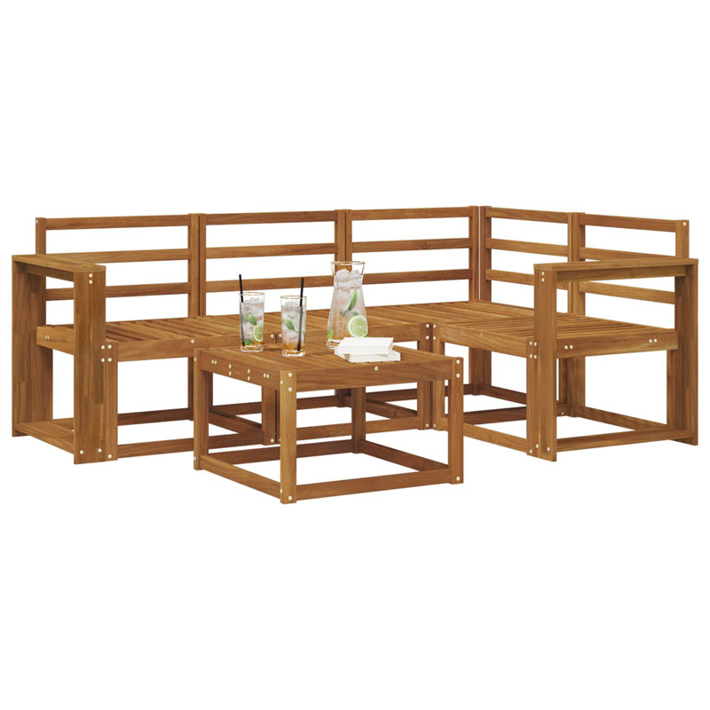 191.5cm Wide Patio Sectional Set