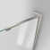 Unidoor-LS 57'' W x 72" H Hinged Frameless Shower Door with ClearMax Technology