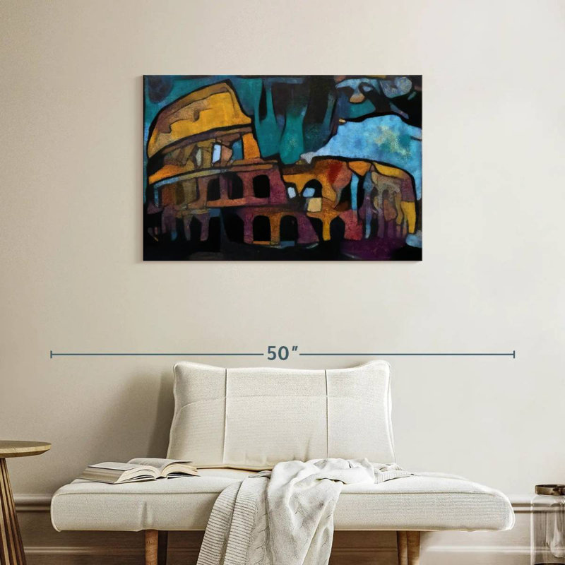 Lilie Colosseum, 24" H x 36" W