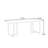 Multifunctional solid wood dining table-106804431