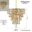 Luminaire suspendu 8 lumières