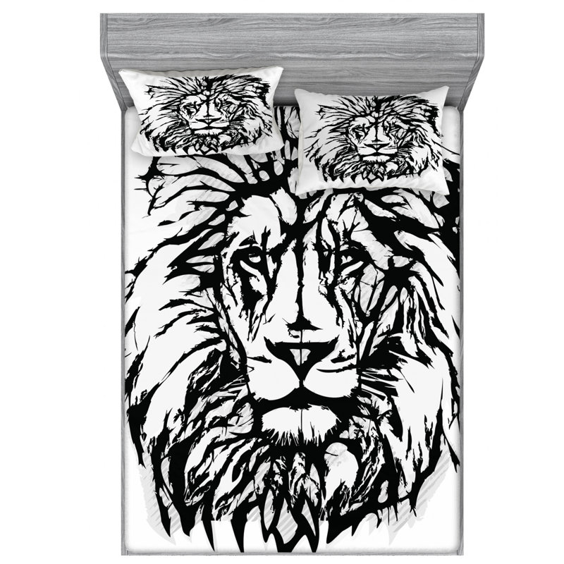 Microfiber Sheet Set, Twin Sheet Set with Fitted Sheet