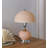 Lampe de table rose 24 po Deontia