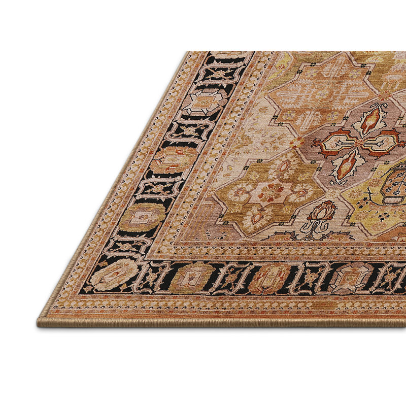 Tapis beige / noir Sibbi Southwestern, Tapis de couloir 2 pi x 5 pi
