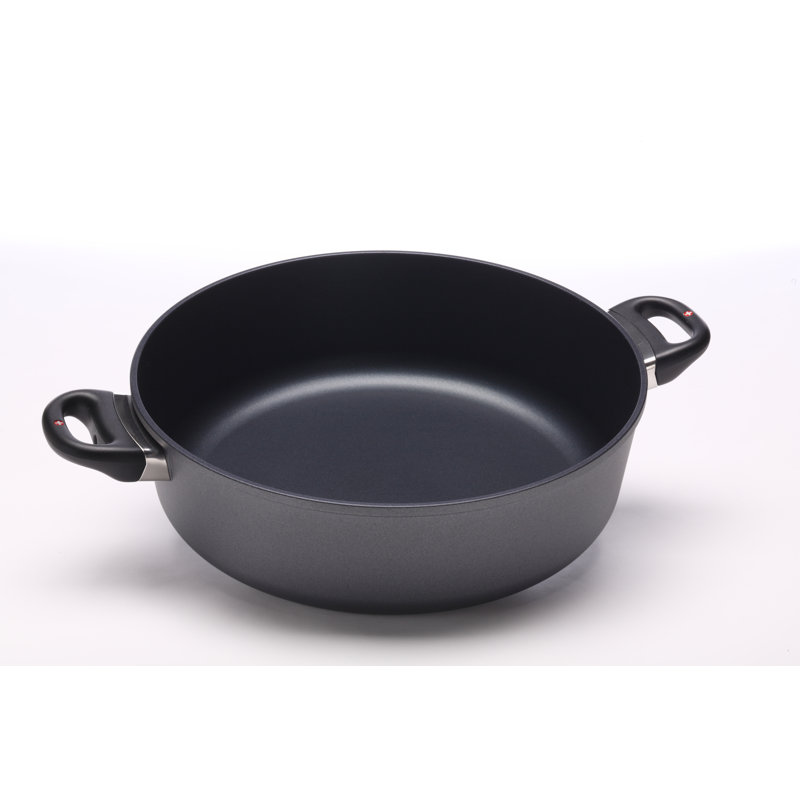Aluminum Braiser with Lid, 7.2 qt