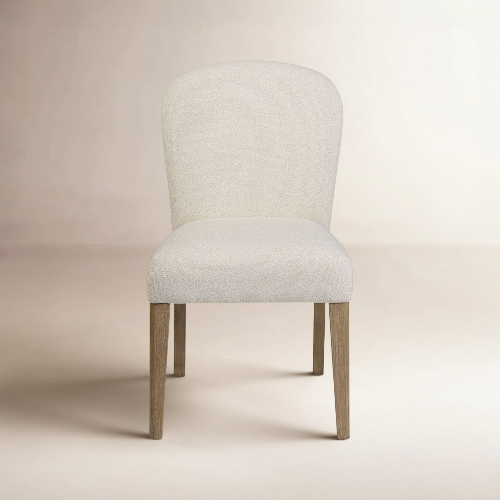 Marielle Dining Chair, Beige Wood