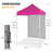 5 Ft. W x 5 Ft. D Steel Pop-Up Canopy Tent With Sunwall-86456016