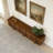 Retro Style Wood Grain TV Stand with Wavy Door Design for TVs up to 75"-1484991255